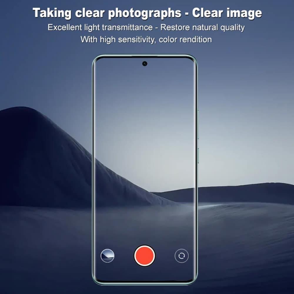 Techsuit - Full Camera Glass - Xiaomi Redmi Note 14 Pro+ 5G - Black 3