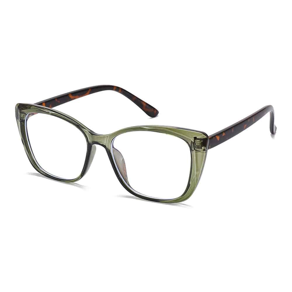 Techsuit - Γυαλιά Anti-Blue Light Reflex PC (PC28016-C8) - Cat Eye - Πράσινο One Size