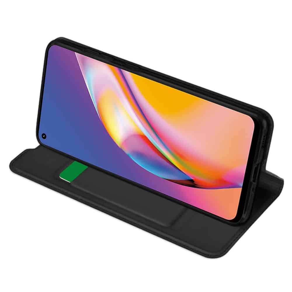 Techsuit Magskin Book - θήκη για Oppo Reno5 Lite / A94 - Μαύρο 2