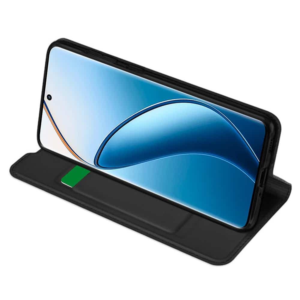 Techsuit Magskin Book - θήκη για Realme 12 Pro - Μαύρο 2