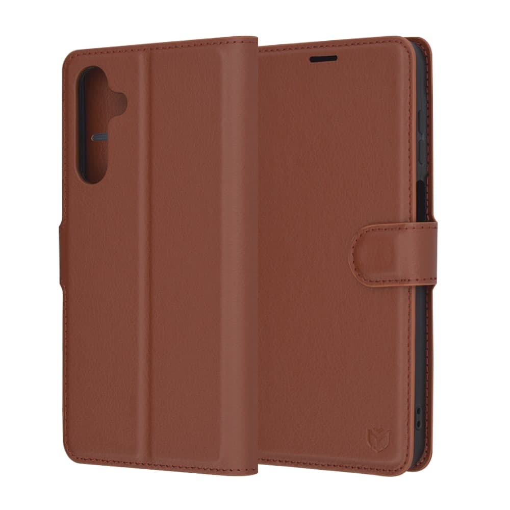 Techsuit Leather Folio - θήκη για Samsung Galaxy A16 5G - Καφέ 6