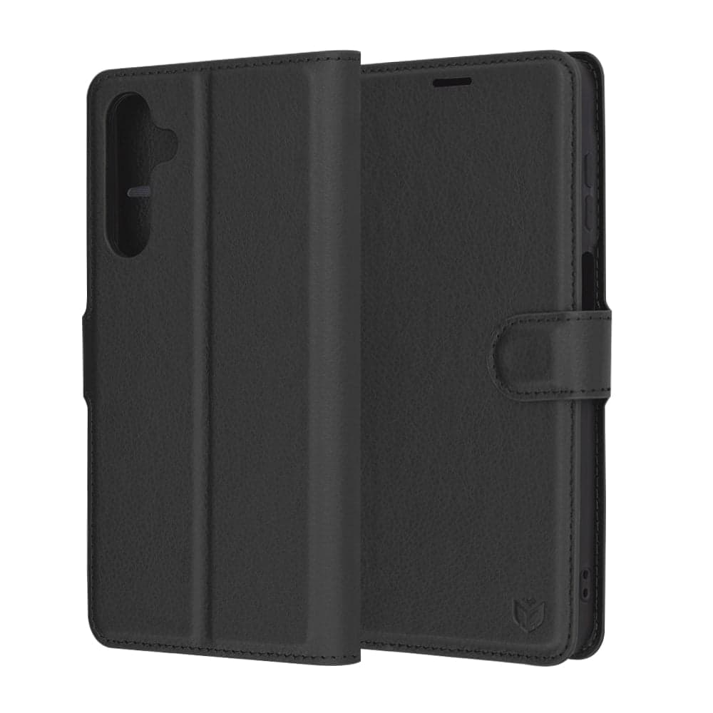 Techsuit Leather Folio - θήκη για Samsung Galaxy A16 5G - Μαύρο 6