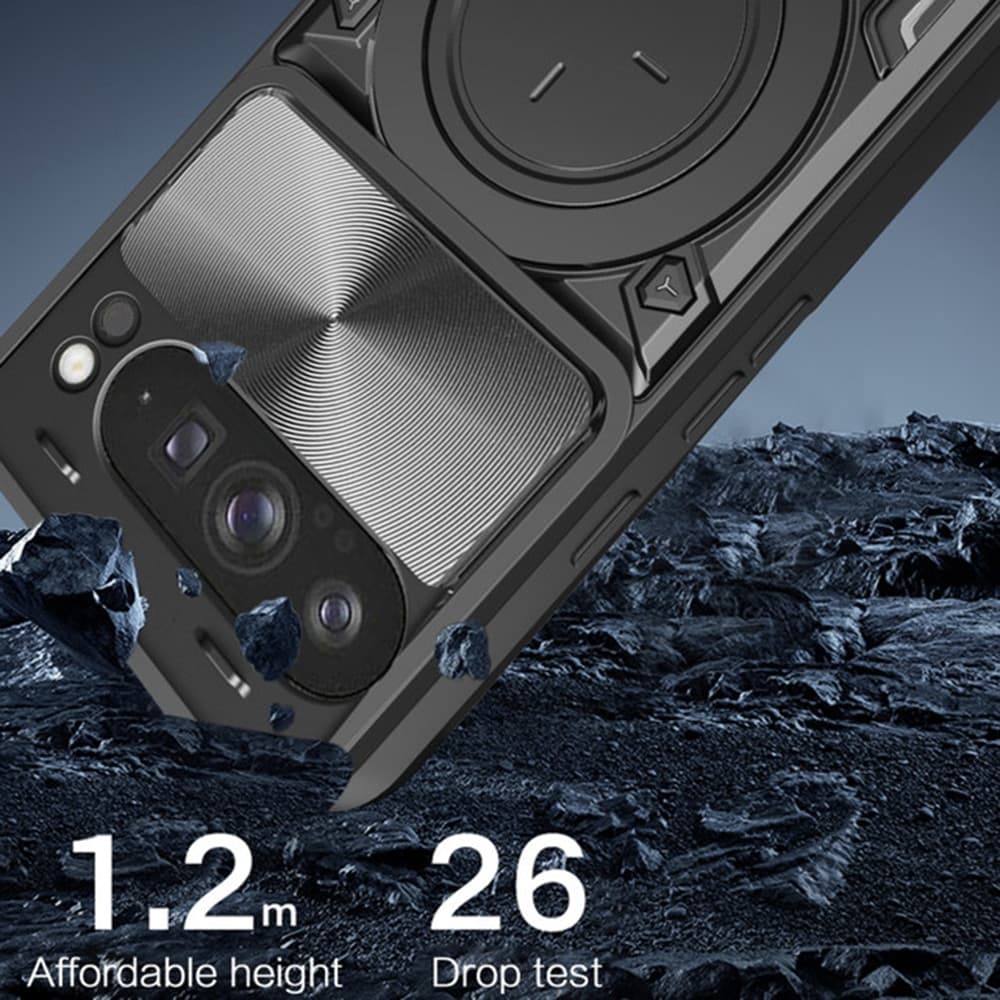 Techsuit CamGuard Pro - θήκη για Xiaomi Redmi Note 14 Pro / Poco X7 - Πολύχρωμο 3