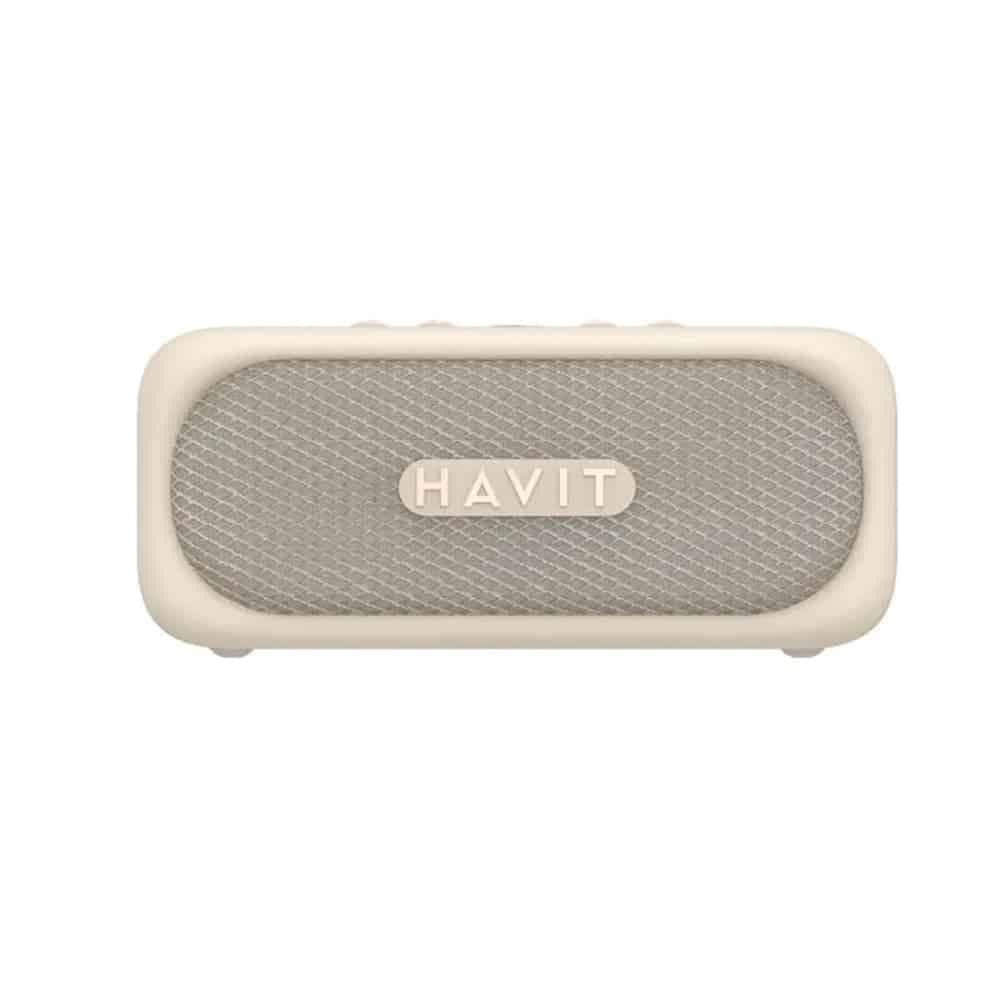 Havit - Wireless Speaker (sk905bt) - Type-C, Bluetooth 5.3, Tws, Tf, Aux, Hands-Free Call, Ipx7, 2000mah - Beige 3