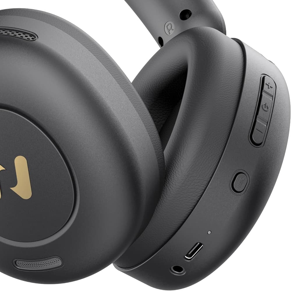 Havit - Wireless Headphones (h655bt Pro) - With Case, Bluetooth 5.3, Noise Cancelling, Multipoint, Hi-Res, 700mah - Beige 5