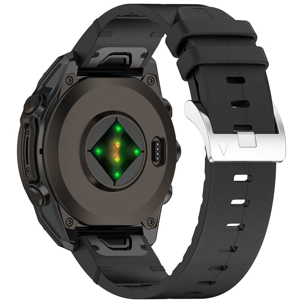 Techsuit - Watchband QuickFit 26mm (W071) - Garmin Fenix 3/3 HR/5X/5X Plus/6X/6X Pro/7X/7X Pro Solar - Black 4