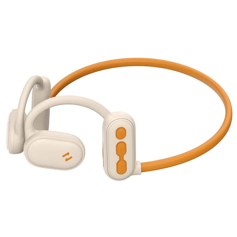 Havit - Bluetooth Earphones Freego Pro (e553bt) - For Sport, Bluetooth, Type-C, Ai Call Noise Cancellation, 110mah - Beige 2