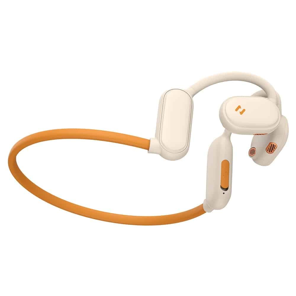 Havit - Bluetooth Earphones Freego Pro (e553bt) - For Sport, Bluetooth, Type-C, Ai Call Noise Cancellation, 110mah - Beige 3
