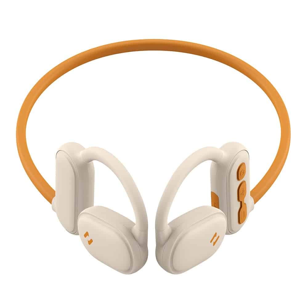 Havit - Bluetooth Earphones Freego Pro (e553bt) - For Sport, Bluetooth, Type-C, Ai Call Noise Cancellation, 110mah - Beige