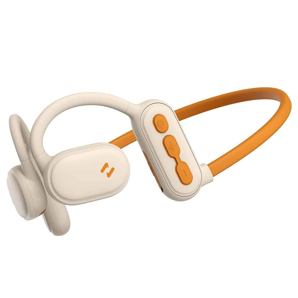 Havit - Bluetooth Earphones Freego Pro (e553bt) - For Sport, Bluetooth, Type-C, Ai Call Noise Cancellation, 110mah - Beige 4