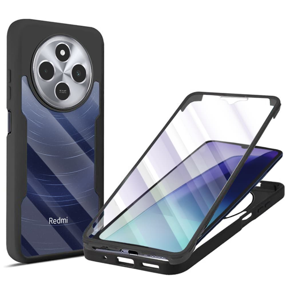 Techsuit ColorVerse 360 Series - θήκη για Xiaomi Redmi 14C / Poco C75 - Διάφανο