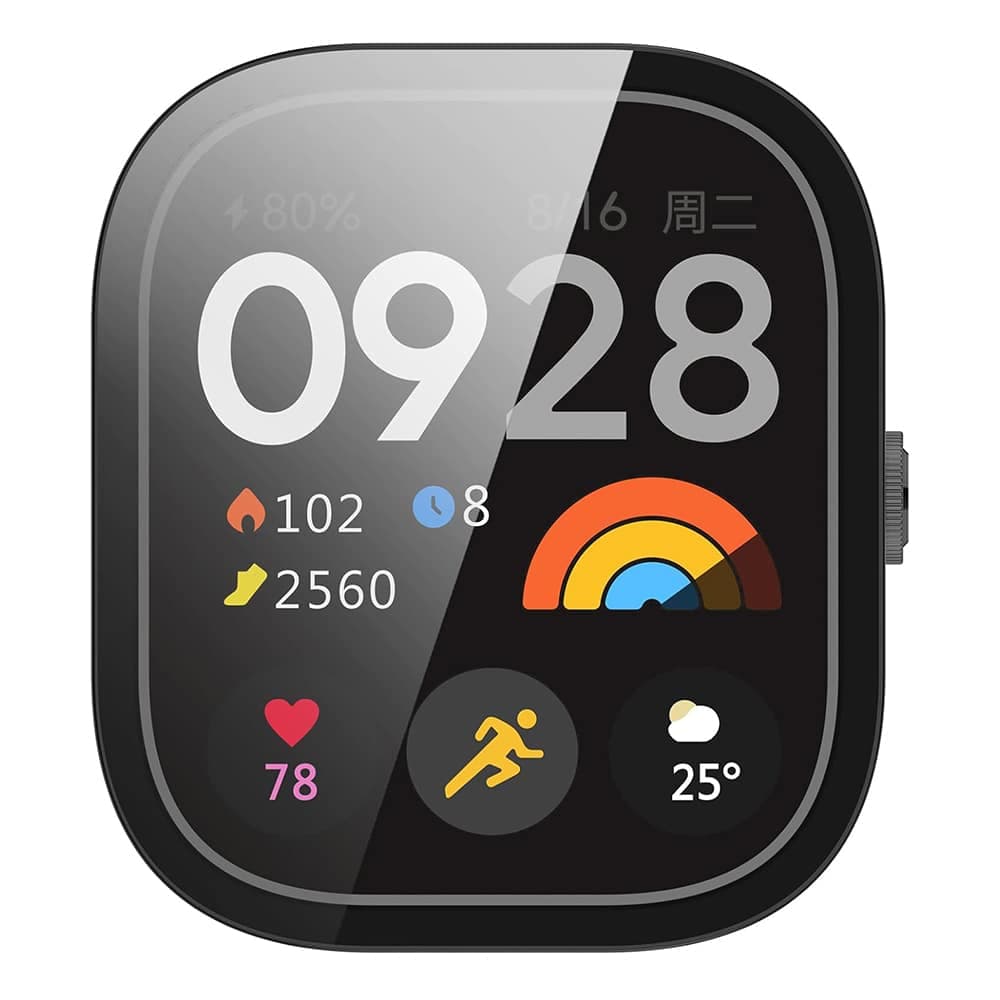 Techsuit - Defense360 Pro - Xiaomi Redmi Watch 4 - Black 2
