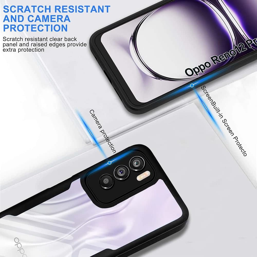 Techsuit ColorVerse 360 Series - θήκη για Oppo Reno12 Pro - Διάφανο 5