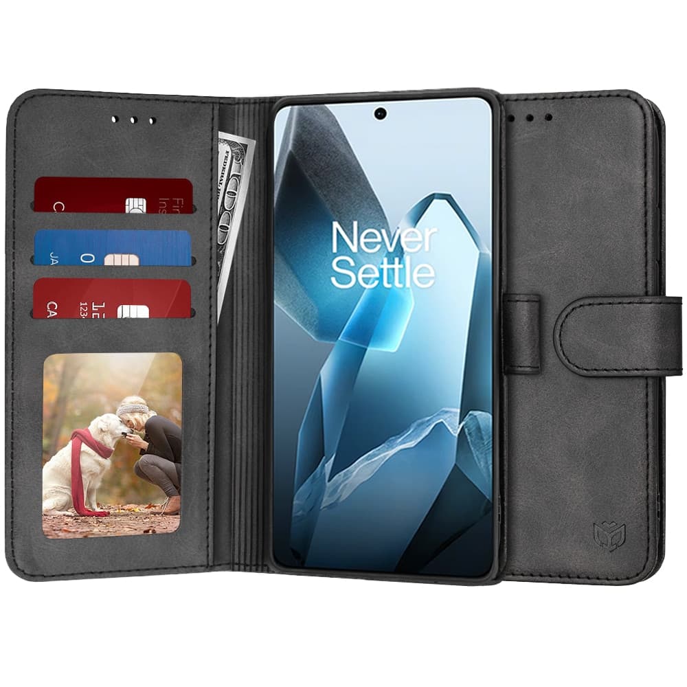 Techsuit Diary Book - θήκη για Oneplus 13 - Μαύρο