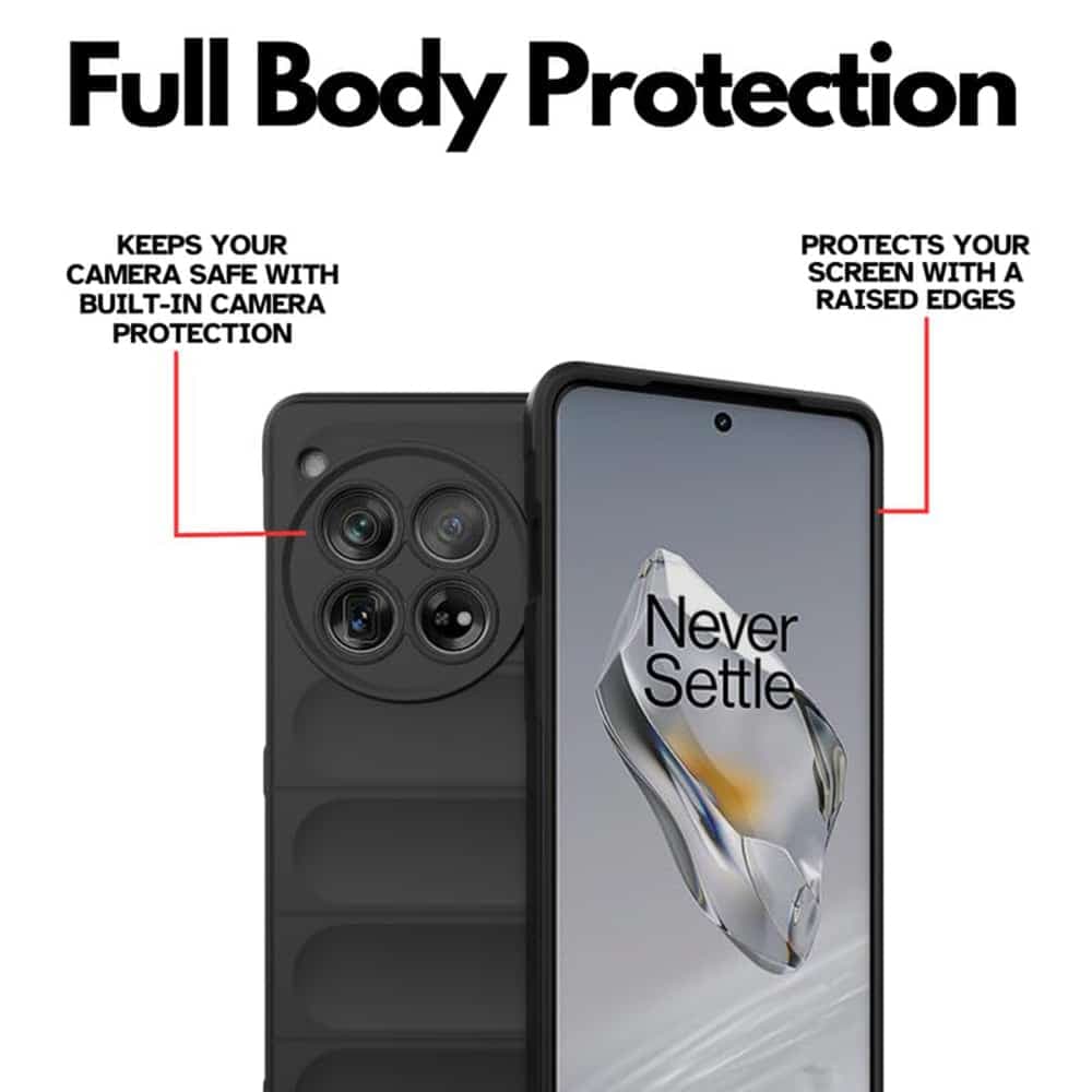 Techsuit Magic Shield - θήκη για Oneplus 12 - Μαύρο 3