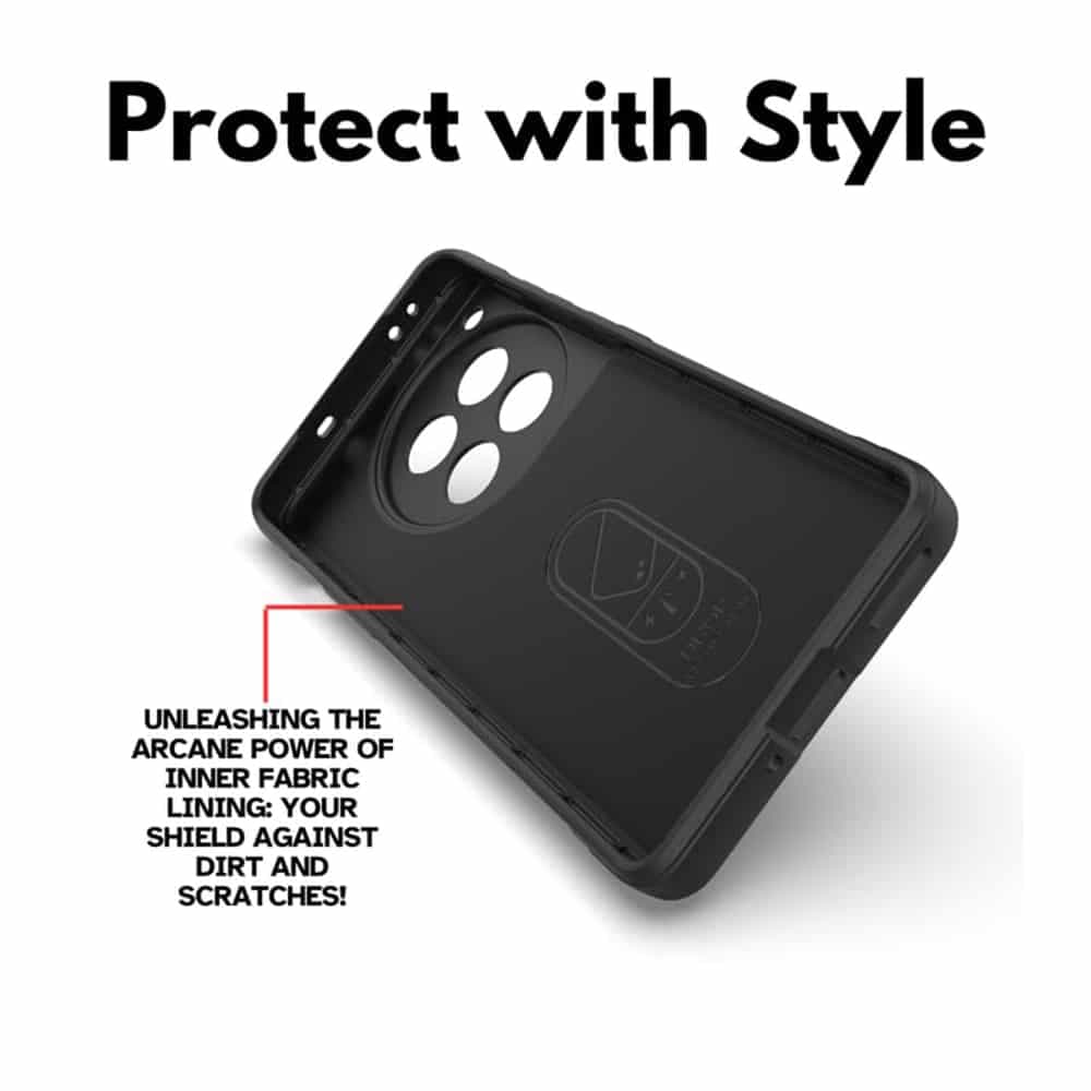 Techsuit Magic Shield - θήκη για Oneplus 12 - Μαύρο 6
