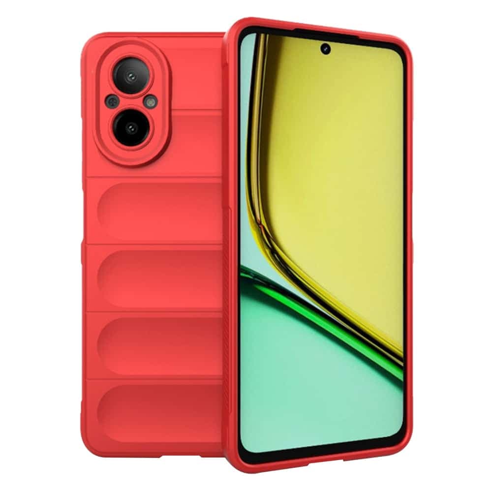 Techsuit Magic Shield - θήκη για Realme C67 4G - Κόκκινο