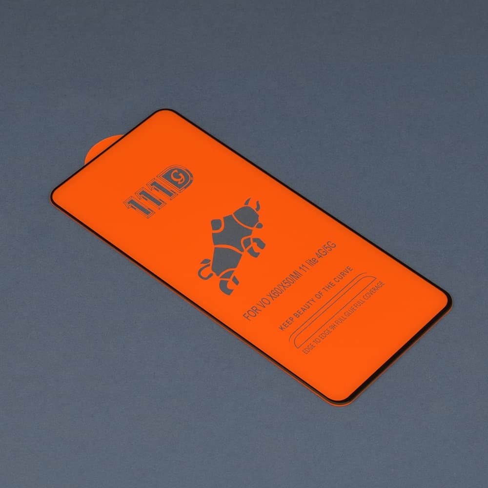 Techsuit - 111D Πλήρης Κάλυψη / Full Glue Γυαλί - Xiaomi Mi 11 Lite 4G / Mi 11 Lite 5G / 11 Lite 5G NE - Μαύρο 2