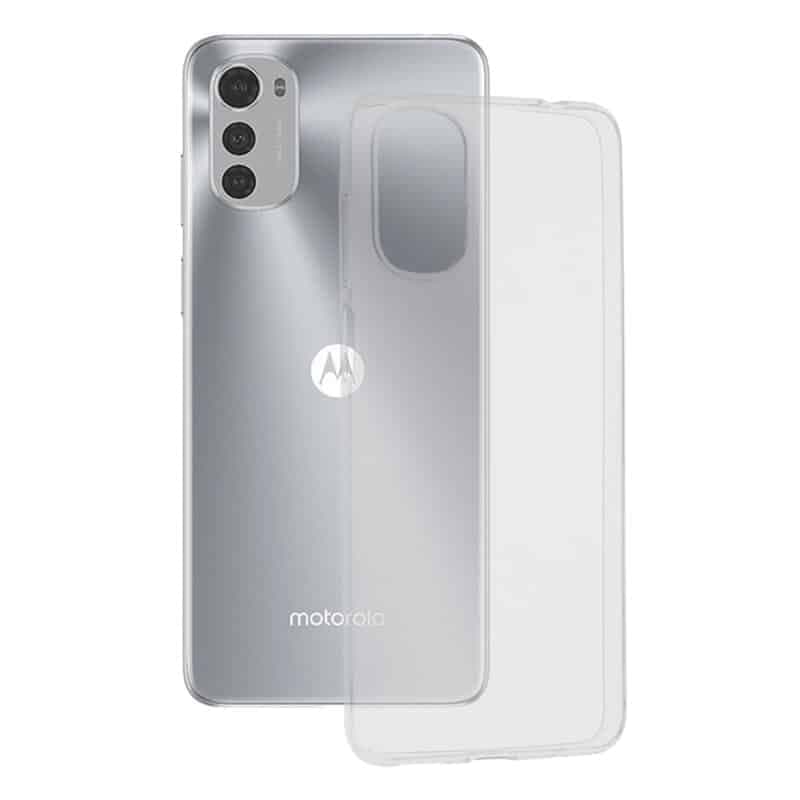 Techsuit Clear Silicone - θήκη για Motorola Moto E32 - Διάφανο