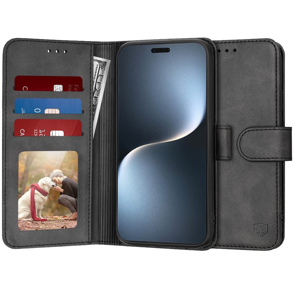 Techsuit Diary Book - θήκη για Honor Magic7 Pro - Μαύρο