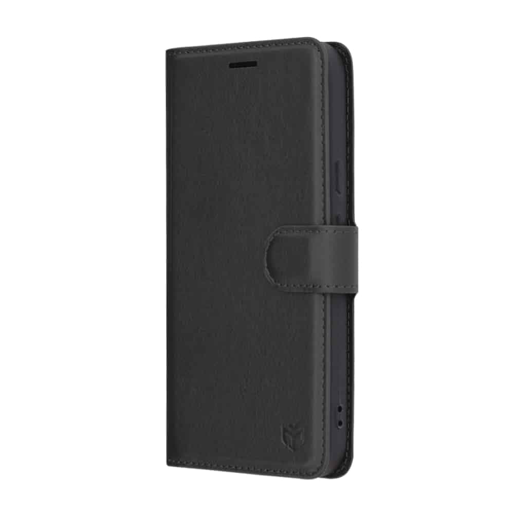 Techsuit Leather Folio - θήκη για Google Pixel 9a - Μαύρο 4