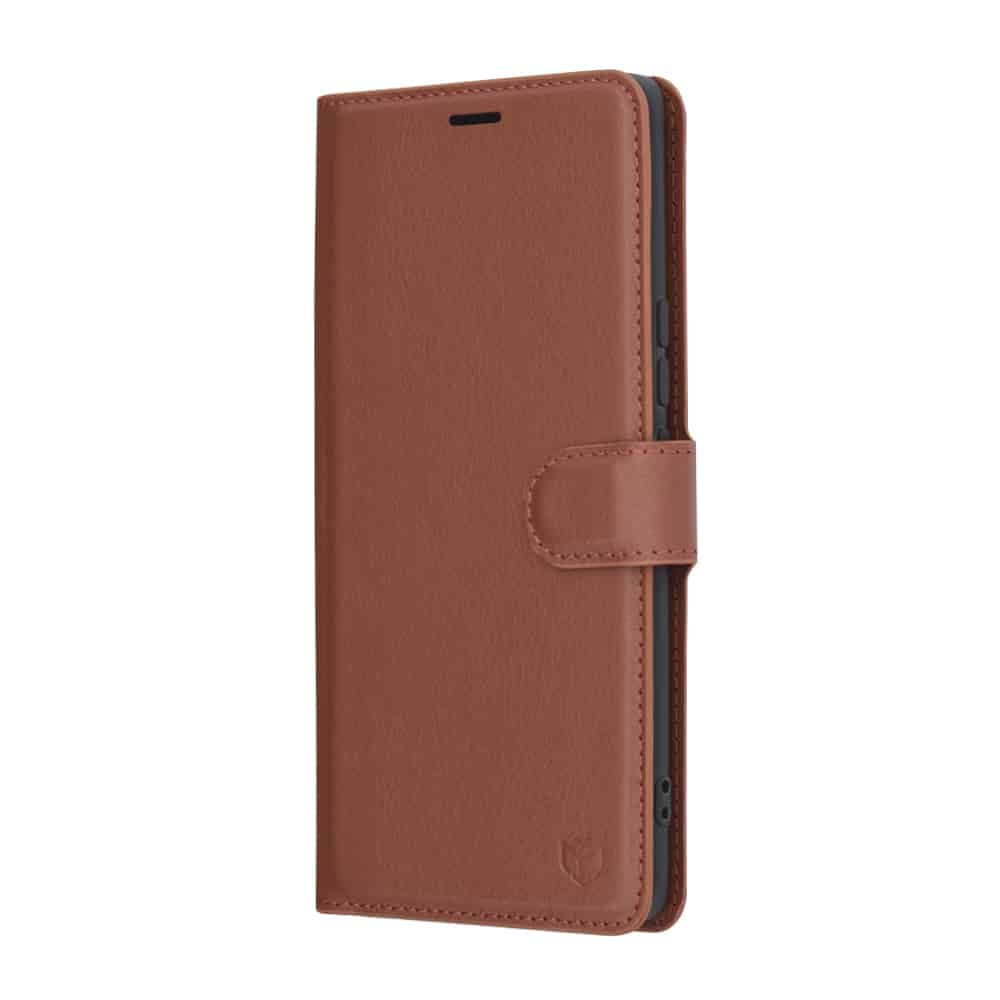 Techsuit Leather Folio - θήκη για Honor Magic7 Lite - Καφέ 4