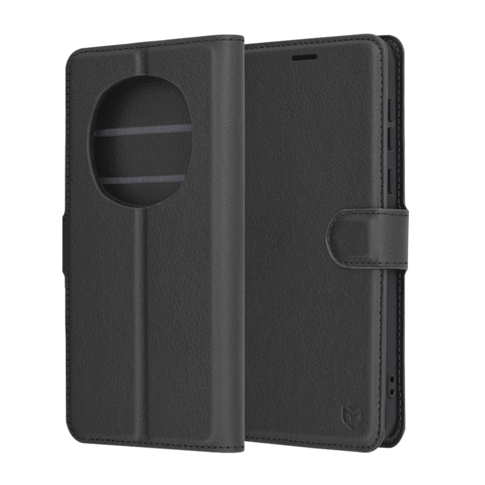 Techsuit Leather Folio - θήκη για Honor Magic7 Pro - Μαύρο 6