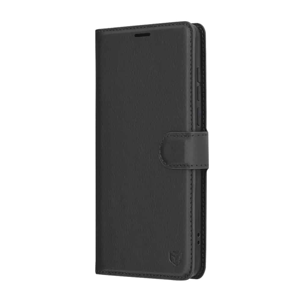 Techsuit Leather Folio - θήκη για Oneplus 13 - Μαύρο 4