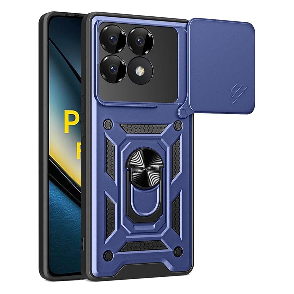 Techsuit CamShield Series - θήκη για Xiaomi Poco F6 Pro - Μπλε