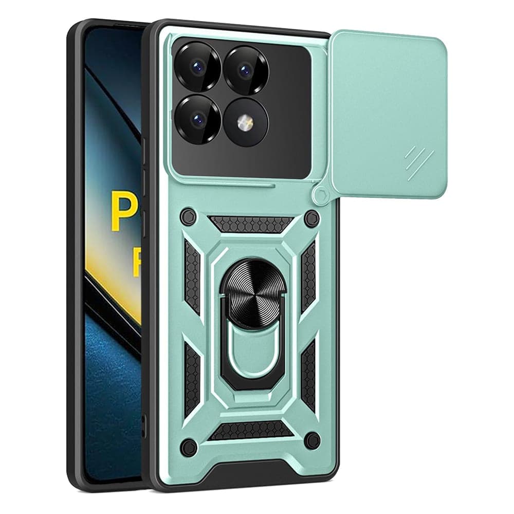 Techsuit CamShield Series - θήκη για Xiaomi Poco F6 - Πράσινο