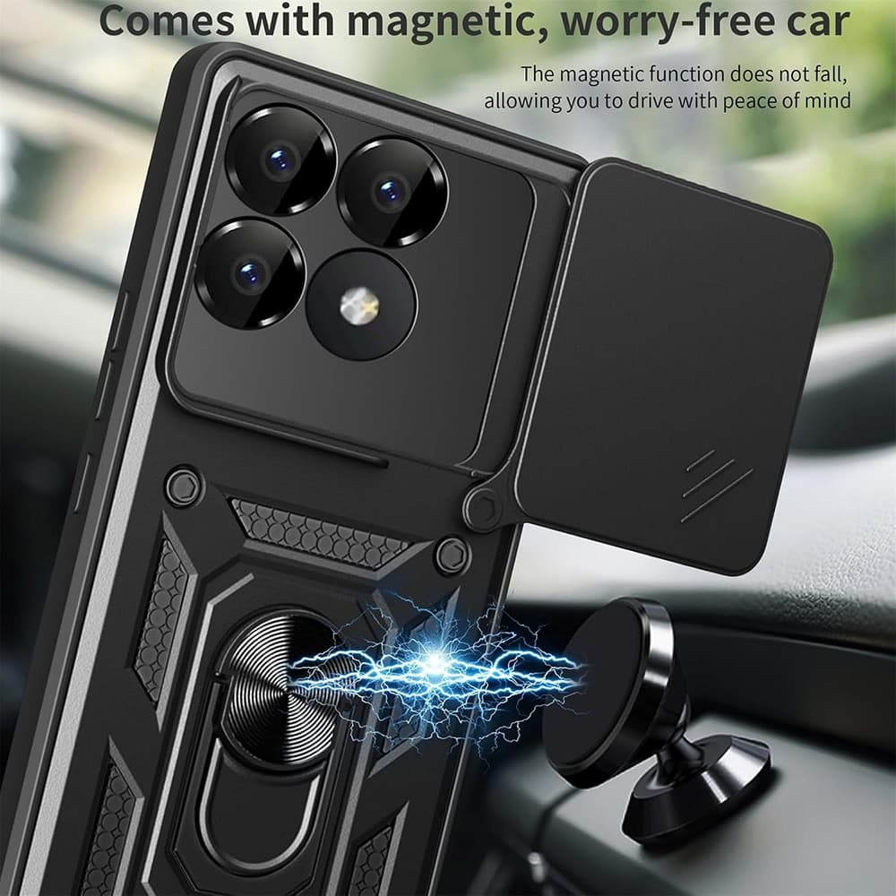 Techsuit CamShield Series - θήκη για Xiaomi Poco F6 - Πράσινο 6