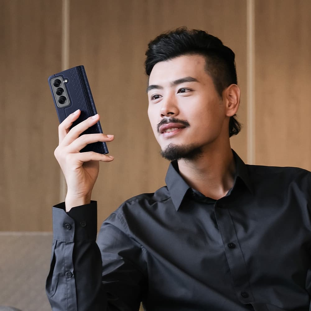 Dux Ducis Bril - θήκη για Samsung Galaxy Z Fold SE - Μπλε 6