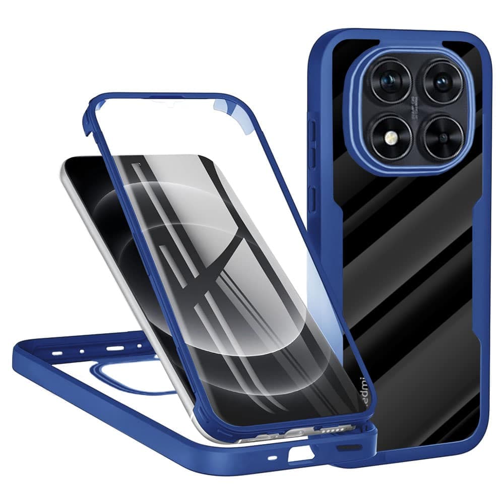 Techsuit ColorVerse 360 Series - θήκη για Xiaomi Redmi Note 14 Pro / Pro+ 5G Poco X7 - Μπλε