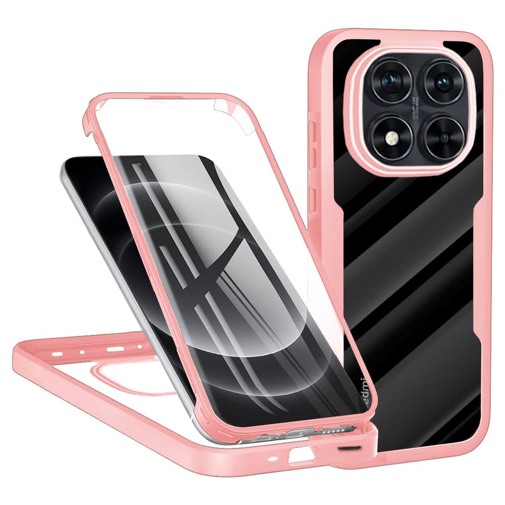 Techsuit ColorVerse 360 Series - θήκη για Xiaomi Redmi Note 14 Pro / Pro+ 5G Poco X7 - Ροζ