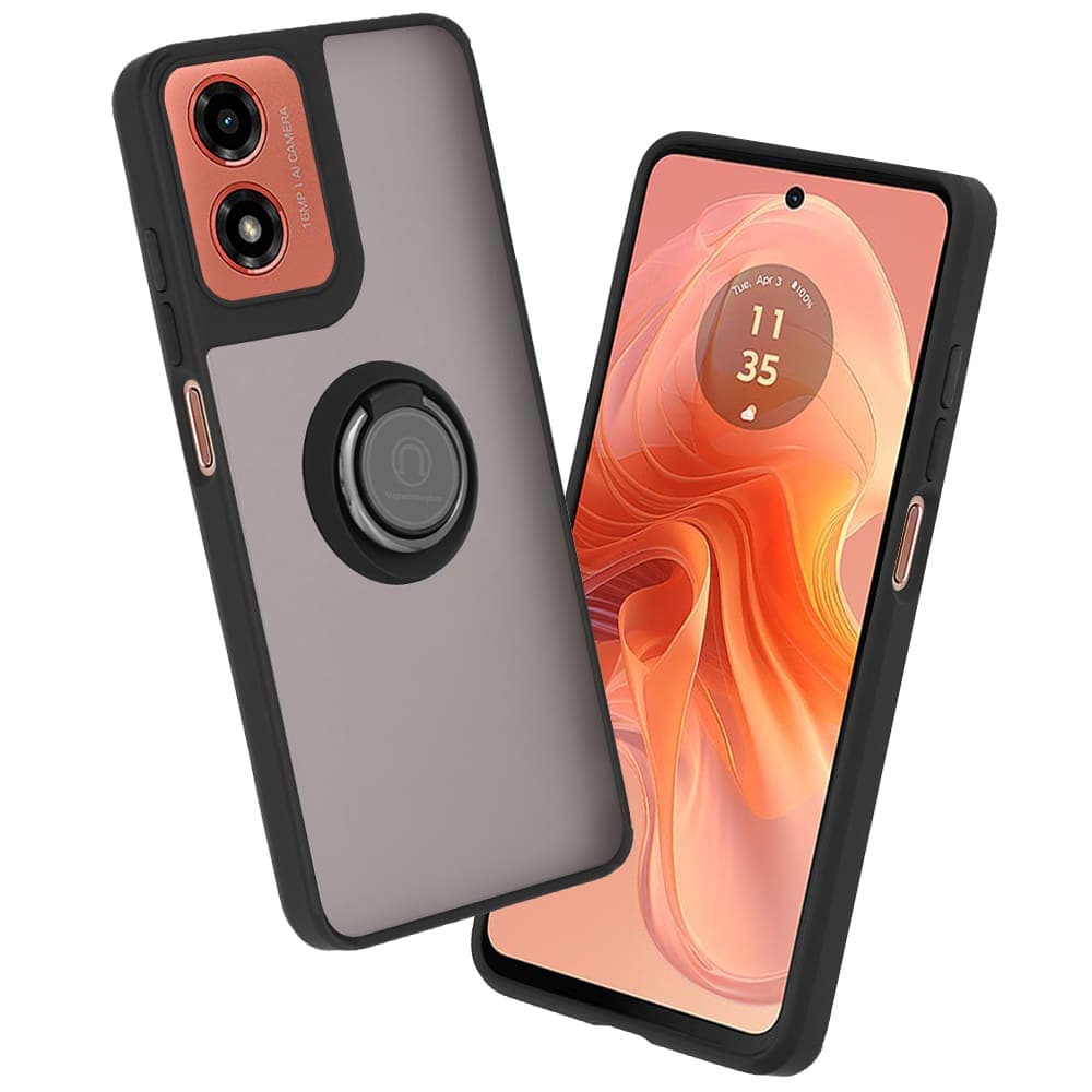 Techsuit Glinth - θήκη για Motorola Moto G04 - Μαύρο