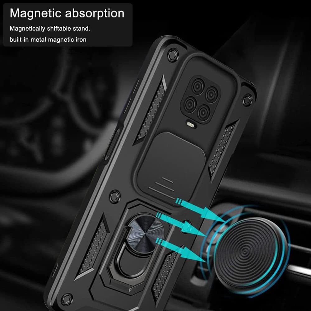 Techsuit CamShield Series - θήκη για Xiaomi Redmi 9C / NFC - Μαύρο 4