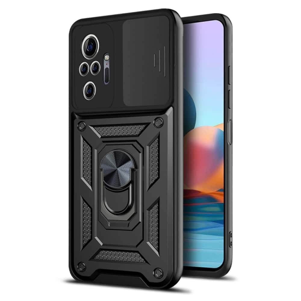 Techsuit CamShield Series - θήκη για Xiaomi Redmi Note 10 Pro / Max - Μαύρο