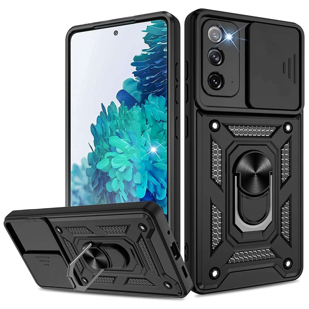 Techsuit CamShield Series - θήκη για Samsung Galaxy Note20 / 5G - Μαύρο