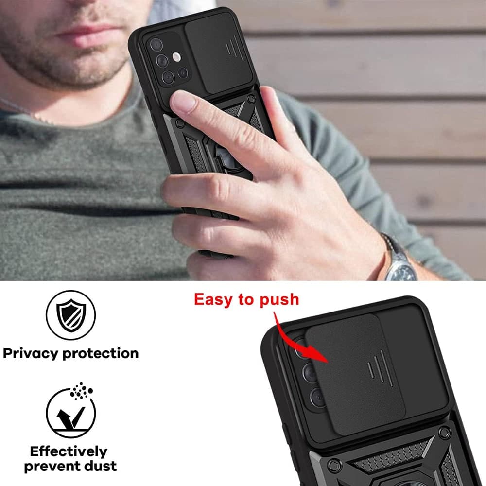 Techsuit CamShield Series - θήκη για Samsung Galaxy A71 - Μαύρο 4
