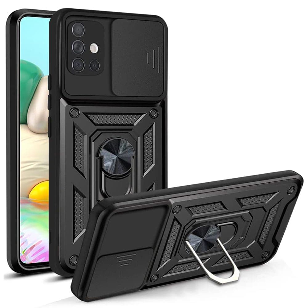 Techsuit CamShield Series - θήκη για Samsung Galaxy A71 - Μαύρο