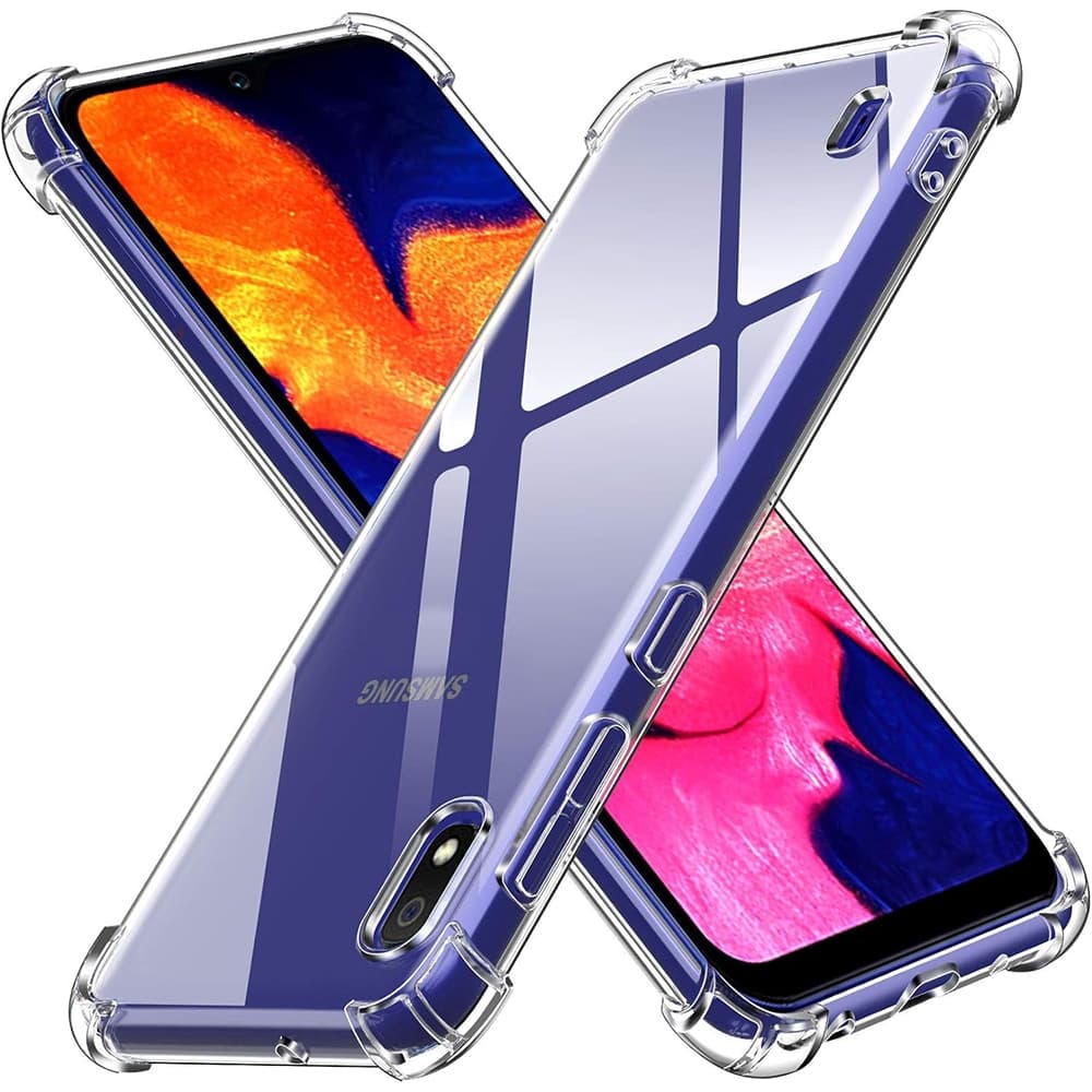Techsuit Shockproof Clear Silicone - θήκη για Samsung Galaxy A10 - Διάφανο