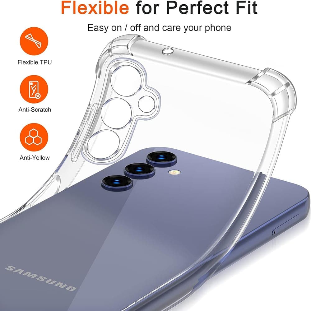 Techsuit Shockproof Clear Silicone - θήκη για Samsung Galaxy Note20 - Διάφανο 2
