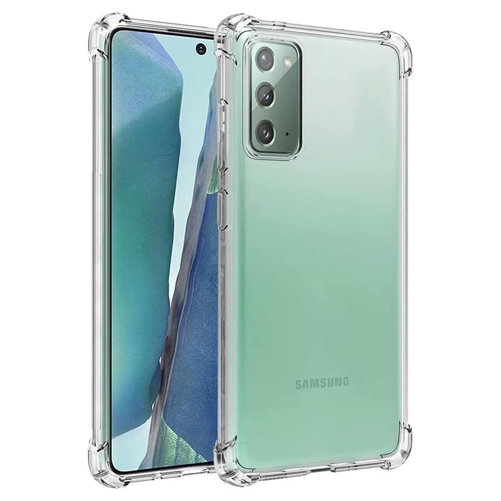 Techsuit Shockproof Clear Silicone - θήκη για Samsung Galaxy Note20 - Διάφανο