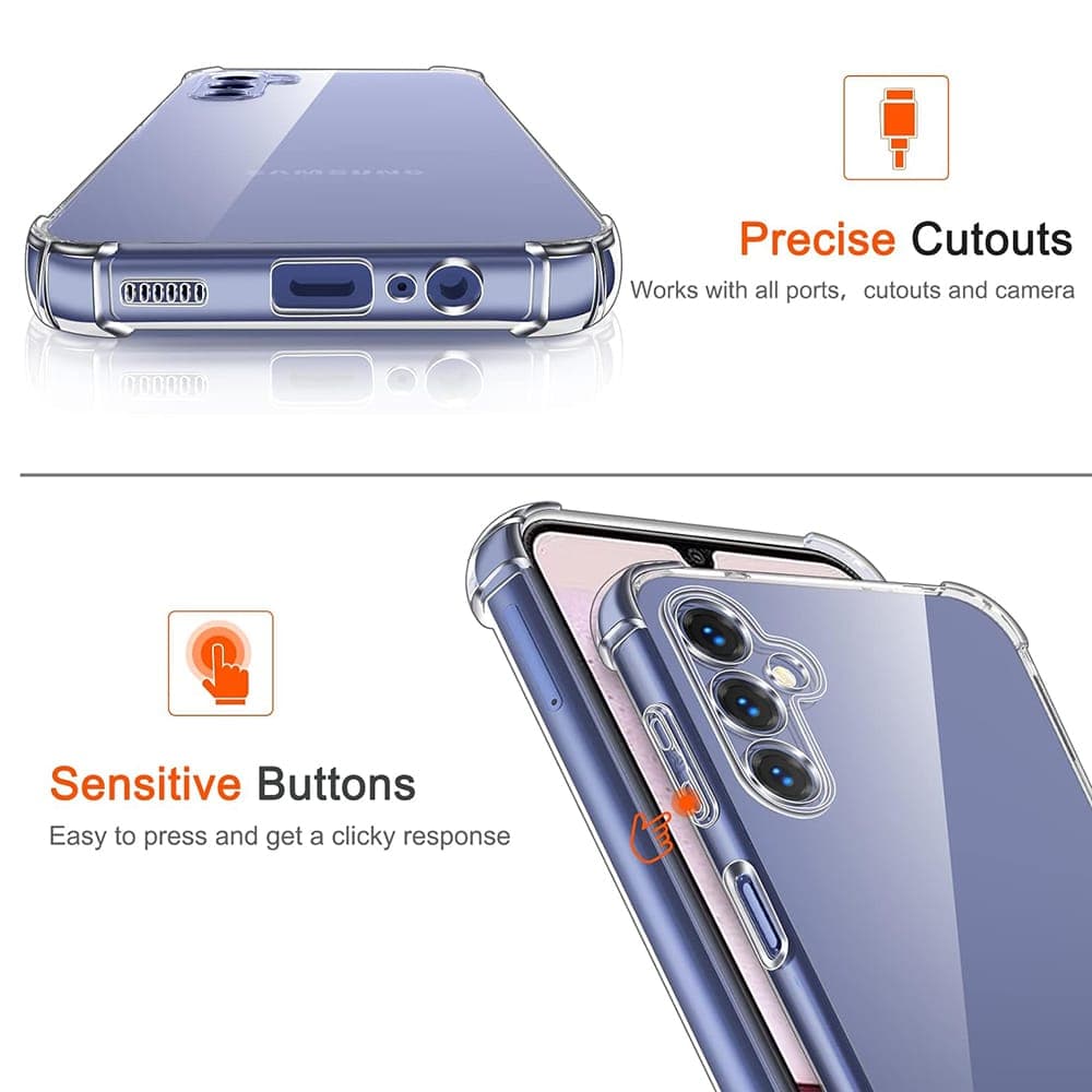 Techsuit Shockproof Clear Silicone - θήκη για Samsung Galaxy Note20 - Διάφανο 5