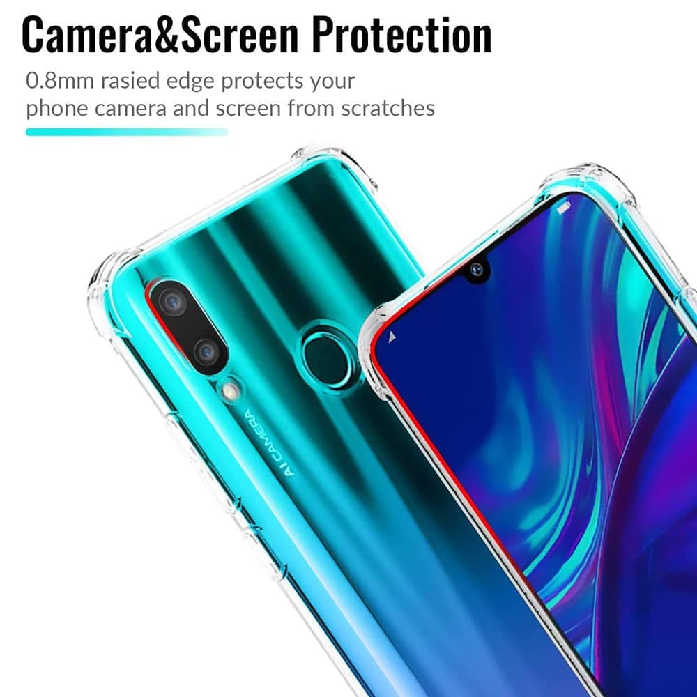 Techsuit Shockproof Clear Silicone - θήκη για Huawei P smart 2019 - Διάφανο 5
