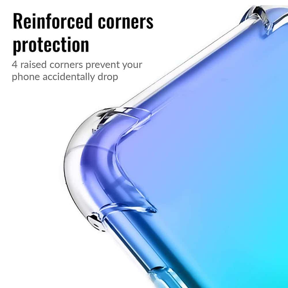 Techsuit Shockproof Clear Silicone - θήκη για Huawei P smart 2019 - Διάφανο 3