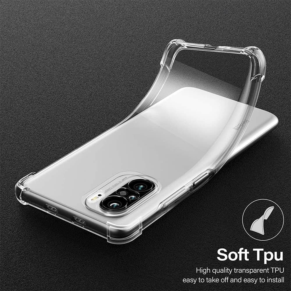 Techsuit Shockproof Clear Silicone - θήκη για Xiaomi Mi 11i - Διάφανο 3