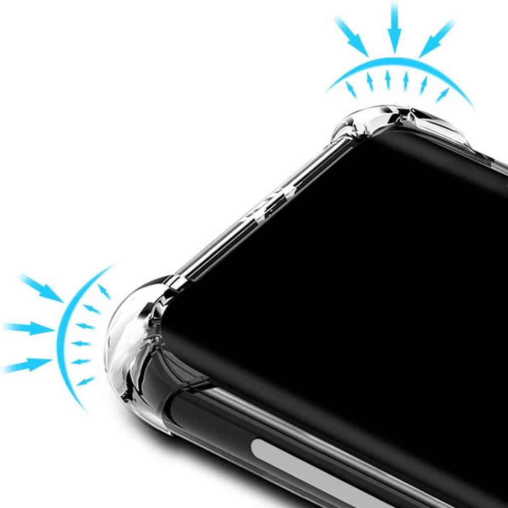 Techsuit Shockproof Clear Silicone - θήκη για Huawei Mate 20 Pro - Διάφανο 2