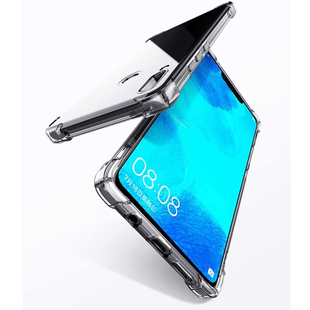 Techsuit Shockproof Clear Silicone - θήκη για Huawei Mate 20 Pro - Διάφανο 4