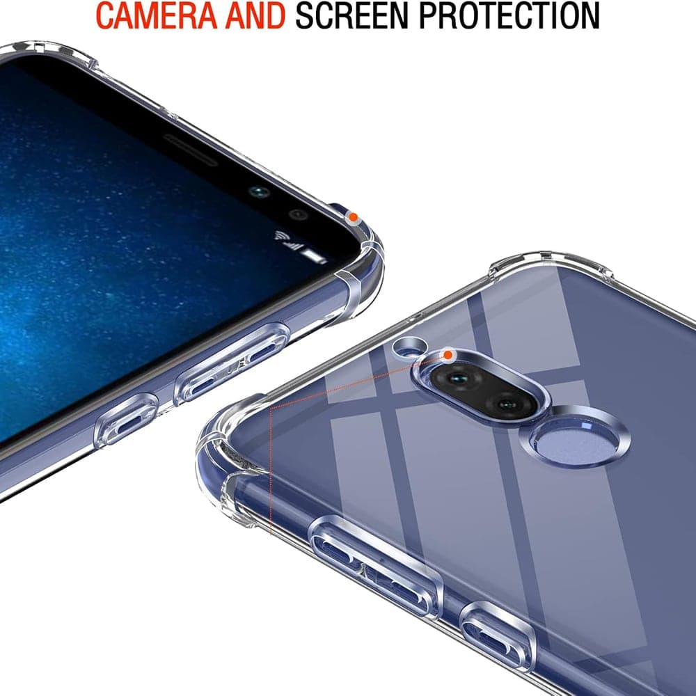 Techsuit Shockproof Clear Silicone - θήκη για Huawei Mate 10 Lite - Διάφανο 2